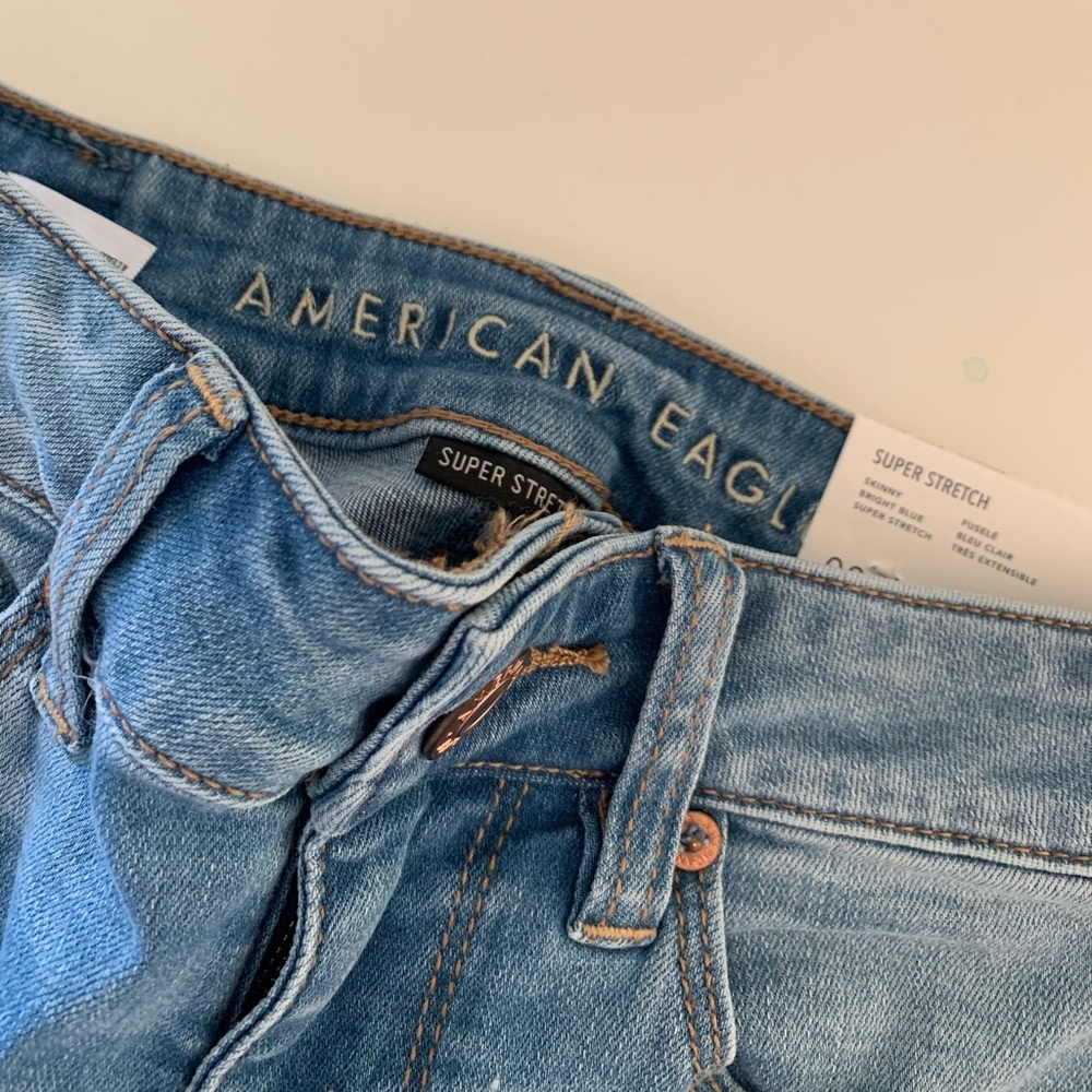 American Eagle Super Stretch Regular 00 Jeans
